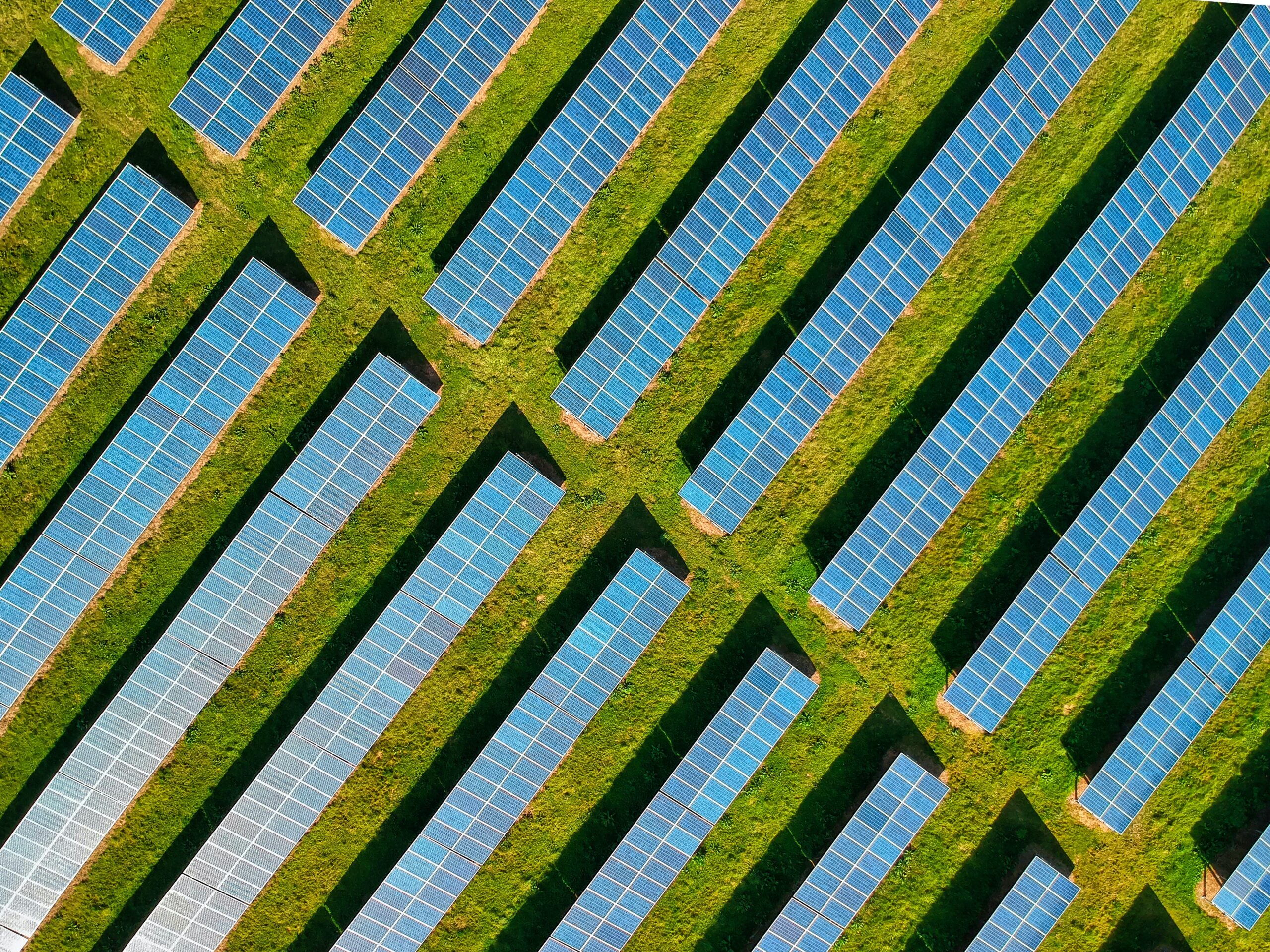 Solar panels in Exeter, UK