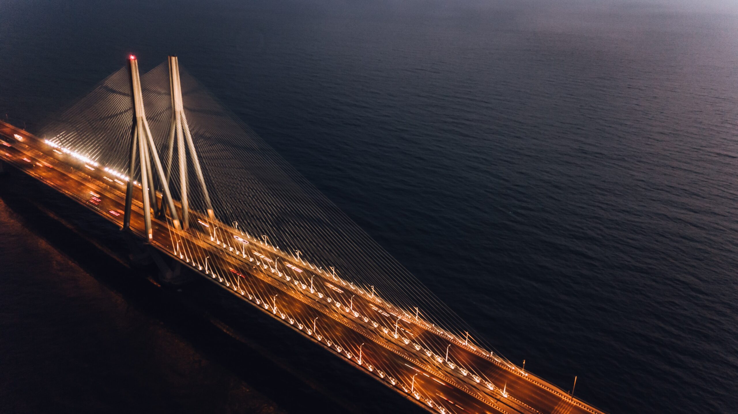 Bandra–Worli Sea Link, Mumbai, India