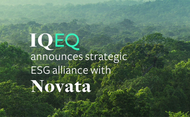 IQ-EQ enters strategic alliances with Novata