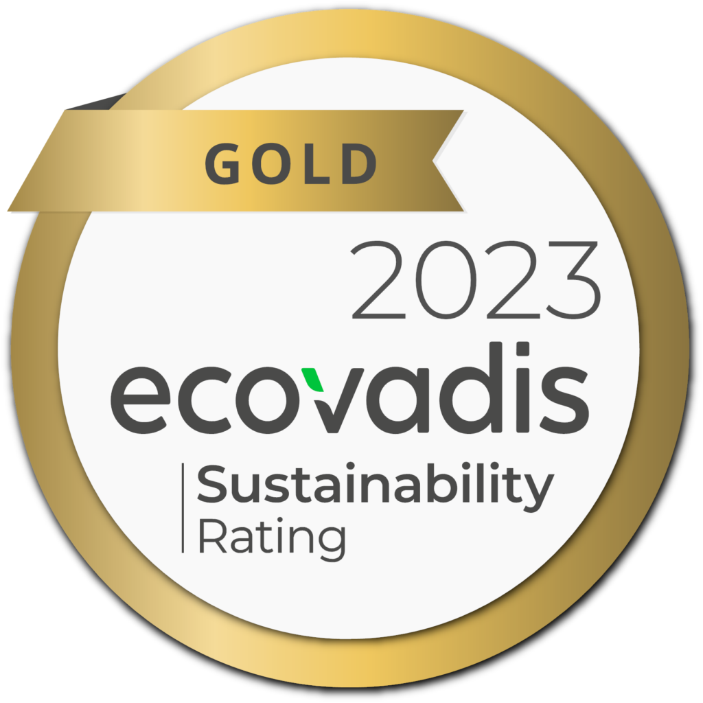 EcoVadis Gold medal