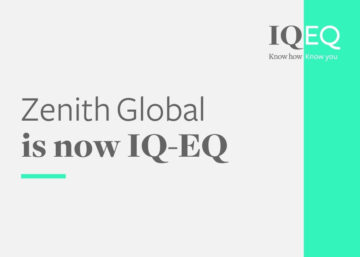 "Zenith Global is now IQ-EQ" text graphic