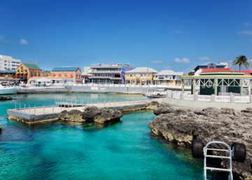 Waterfront area in George Town, Grand Cayman, Cayman Islands